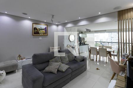 Sala de apartamento à venda com 2 quartos, 85m² em Vila Bertioga, São Paulo