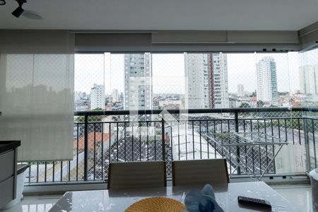 Varanda gourmet de apartamento à venda com 2 quartos, 85m² em Vila Bertioga, São Paulo