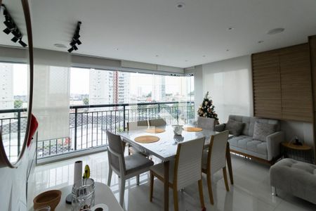 Varanda gourmet de apartamento à venda com 2 quartos, 85m² em Vila Bertioga, São Paulo