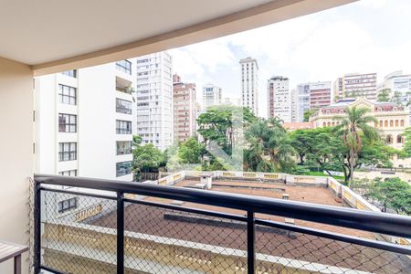 Varanda de apartamento para alugar com 2 quartos, 111m² em Higienópolis, São Paulo