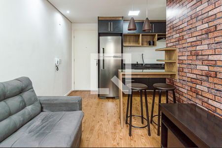 Sala de apartamento para alugar com 1 quarto, 27m² em Bela Vista, São Paulo