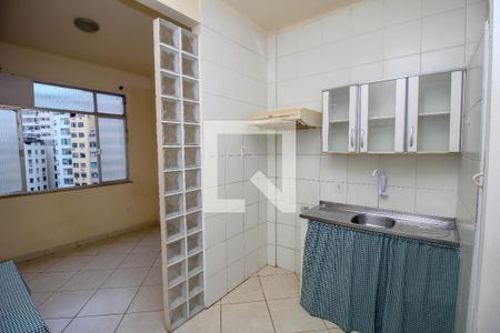 Cozinha de kitnet/studio à venda com 1 quarto, 23m² em Centro, Rio de Janeiro