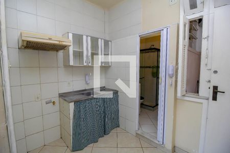 Cozinha de kitnet/studio à venda com 1 quarto, 23m² em Centro, Rio de Janeiro