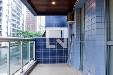 Varanda da Sala de apartamento para alugar com 2 quartos, 98m² em Barra da Tijuca, Rio de Janeiro