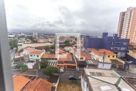 Vista quarto de kitnet/studio para alugar com 1 quarto, 28m² em Vila Jordanopolis, São Bernardo do Campo
