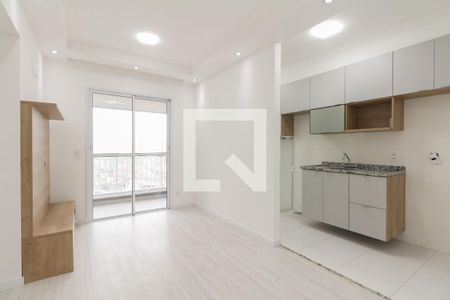 Sala de apartamento para alugar com 2 quartos, 46m² em Vila Esperança, São Paulo