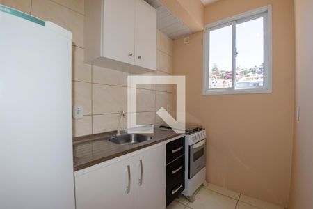 Cozinha de kitnet/studio para alugar com 1 quarto, 20m² em Trindade, Florianópolis