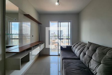 Sala de apartamento para alugar com 2 quartos, 45m² em Campestre, São Caetano do Sul