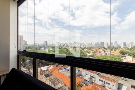 Varanda de kitnet/studio à venda com 1 quarto, 26m² em Vila Olímpia, São Paulo