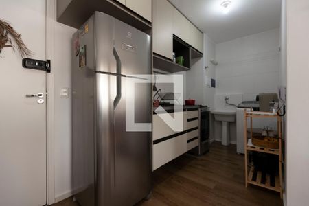 Cozinha  de apartamento para alugar com 1 quarto, 34m² em Barra Funda, São Paulo