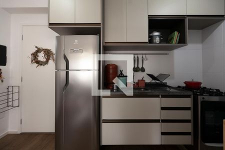 Cozinha  de apartamento para alugar com 1 quarto, 34m² em Barra Funda, São Paulo