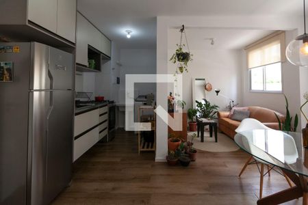 Cozinha  de apartamento para alugar com 1 quarto, 34m² em Barra Funda, São Paulo