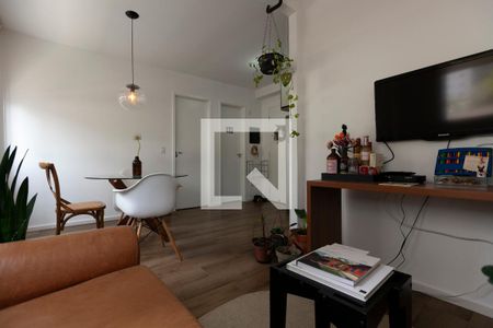 Sala  de apartamento para alugar com 1 quarto, 34m² em Barra Funda, São Paulo