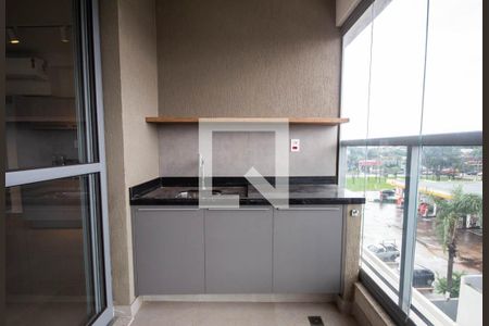 Sacada de apartamento para alugar com 1 quarto, 53m² em Alto da Boa Vista, Ribeirão Preto