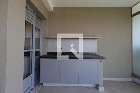 Varanda gourmet de kitnet/studio para alugar com 1 quarto, 60m² em Alto da Boa Vista, Ribeirão Preto