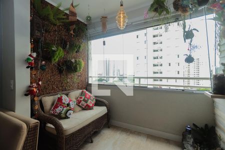 Varanda Integrada de apartamento à venda com 2 quartos, 60m² em Barra Funda, São Paulo