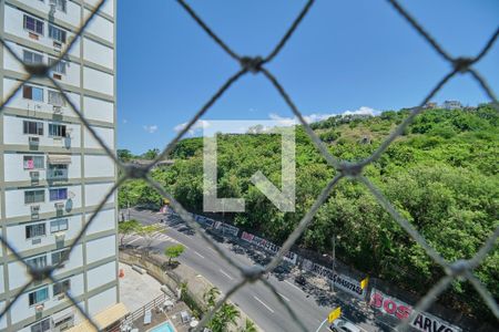 Sala Varanda Vista de apartamento à venda com 2 quartos, 60m² em Rocha, Rio de Janeiro