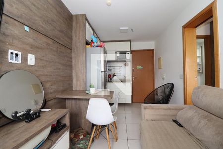 Sala de kitnet/studio para alugar com 1 quarto, 33m² em Taguatinga, Brasília