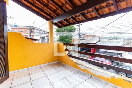 Varanda da Sala de casa para alugar com 2 quartos, 120m² em Vila Carmosina, São Paulo