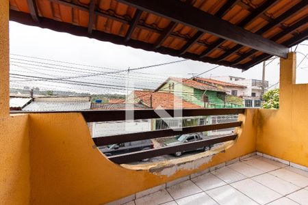 Varanda da Sala de casa para alugar com 2 quartos, 120m² em Vila Carmosina, São Paulo