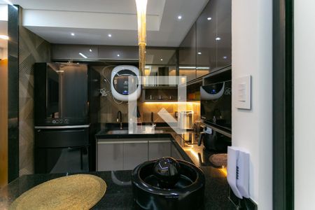 Sala/Cozinha de apartamento à venda com 1 quarto, 34m² em Funcionários, Belo Horizonte