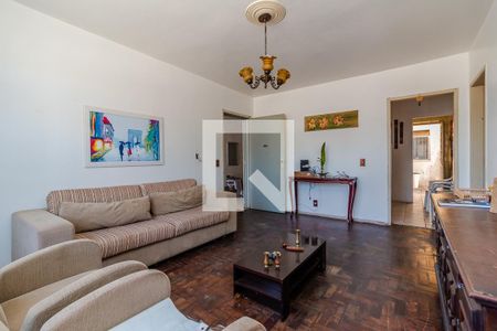 Sala de apartamento à venda com 3 quartos, 100m² em Cristal, Porto Alegre