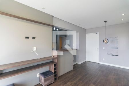 Sala de apartamento para alugar com 2 quartos, 69m² em Vila Homero Thon, Santo André