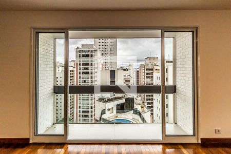 Varanda de apartamento para alugar com 3 quartos, 199m² em Santa Cecilia, São Paulo