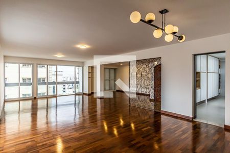 Sala de apartamento para alugar com 3 quartos, 199m² em Santa Cecilia, São Paulo