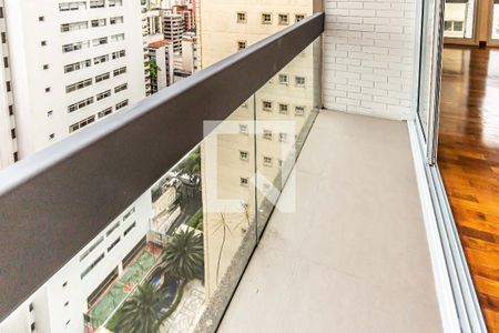 Varanda de apartamento para alugar com 3 quartos, 199m² em Santa Cecilia, São Paulo