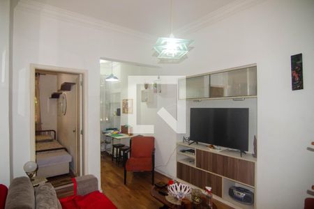 Sala de apartamento para alugar com 1 quarto, 40m² em Copacabana, Rio de Janeiro