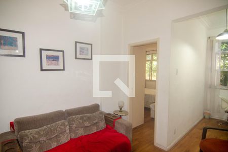 Sala de apartamento para alugar com 1 quarto, 40m² em Copacabana, Rio de Janeiro