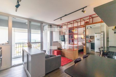 Sala de apartamento à venda com 1 quarto, 37m² em Vila Madalena, São Paulo