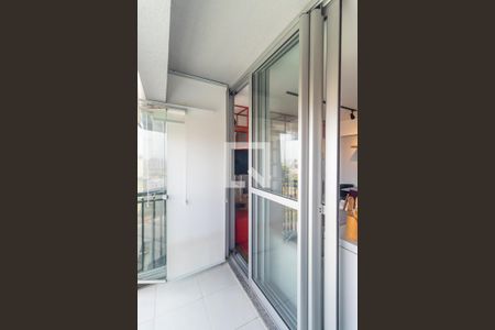 Varanda de apartamento à venda com 1 quarto, 37m² em Vila Madalena, São Paulo