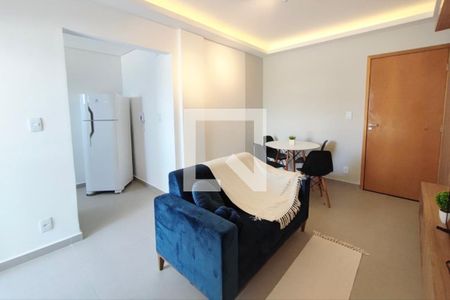 Sala de apartamento para alugar com 1 quarto, 45m² em Jardim do Trevo, Campinas