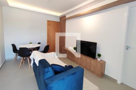 Sala de apartamento para alugar com 1 quarto, 45m² em Jardim do Trevo, Campinas