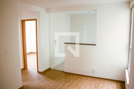 Sala de apartamento para alugar com 2 quartos, 45m² em São Gonçalo, Contagem