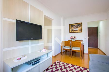 Sala de apartamento para alugar com 2 quartos, 60m² em Vila Alzira, Santo André