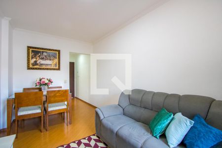 Sala de apartamento para alugar com 2 quartos, 60m² em Vila Alzira, Santo André