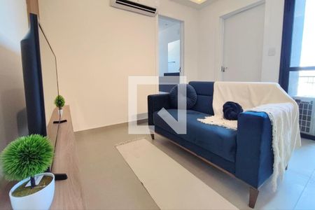 Sala de apartamento para alugar com 1 quarto, 45m² em Jardim do Trevo, Campinas