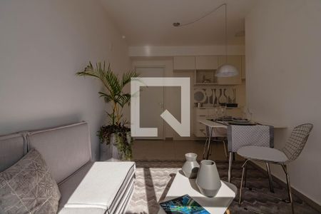 Sala de apartamento para alugar com 2 quartos, 37m² em Jardim Oriental, São Paulo