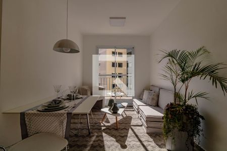 Sala de apartamento para alugar com 2 quartos, 37m² em Jardim Oriental, São Paulo