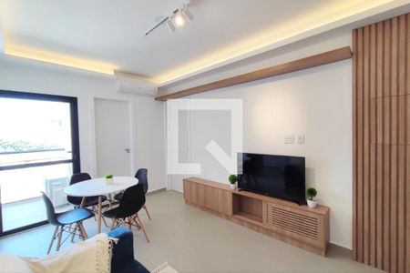 Sala de apartamento para alugar com 1 quarto, 45m² em Jardim do Trevo, Campinas