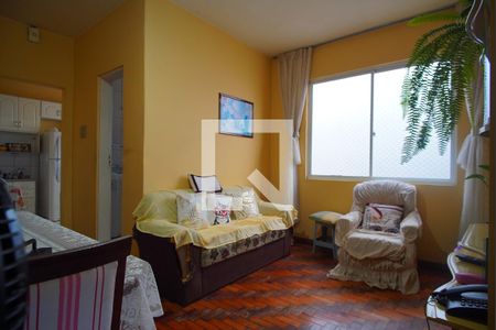 Sala  de apartamento à venda com 2 quartos, 50m² em São Geraldo, Porto Alegre