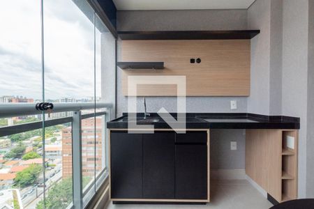 Studio - varanda gourmet de kitnet/studio para alugar com 1 quarto, 30m² em Pinheiros, São Paulo