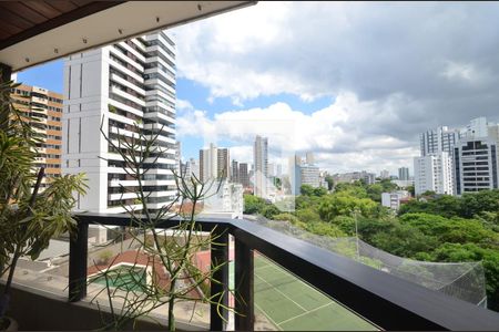 Varanda  de apartamento para alugar com 4 quartos, 240m² em Graça, Salvador