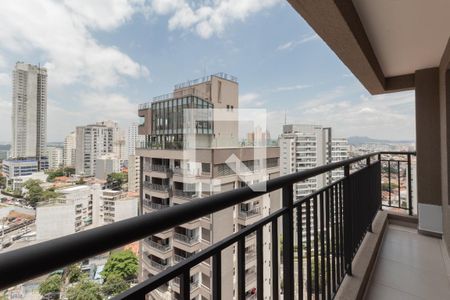 Sala - varanda de apartamento para alugar com 1 quarto, 30m² em Sumaré, São Paulo