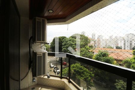 Varanda da Sala  de apartamento à venda com 4 quartos, 384m² em Pacaembu, São Paulo