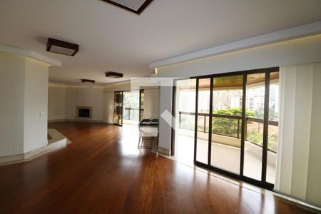 Sala de apartamento à venda com 4 quartos, 384m² em Pacaembu, São Paulo