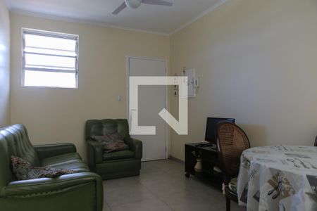 Sala de apartamento para alugar com 1 quarto, 60m² em José Menino, Santos